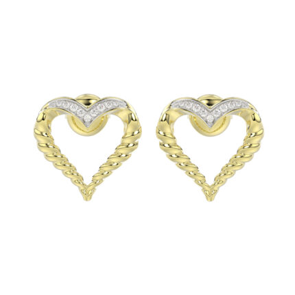 LADIES RING 0.25CT ROUND DIAMOND 14K WHITE GOLD